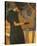 Die Musik-Gustav Klimt-Stretched Canvas