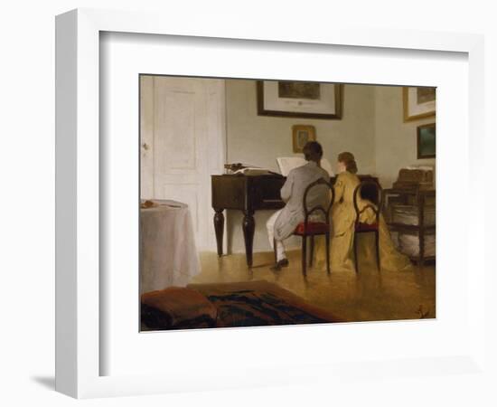 Die Musizierenden, 1856-Wilhelm von Lindenschmidt-Framed Giclee Print