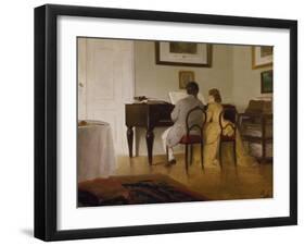 Die Musizierenden, 1856-Wilhelm von Lindenschmidt-Framed Giclee Print