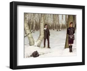 Die nacht stirbe vor der Stille, 2004-Aris Kalaizis-Framed Giclee Print