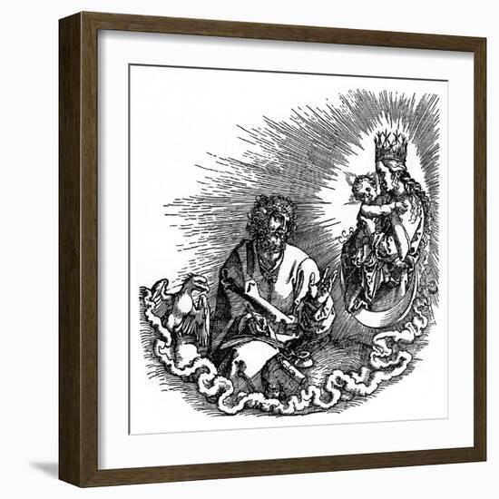 Die Offenbarung Johannis, 1511-Albrecht Durer-Framed Giclee Print