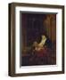 Die Prophetin Hannah Im Tempel, Samuels Gebet Abhoerend, 16(50)-Rembrandt van Rijn-Framed Giclee Print