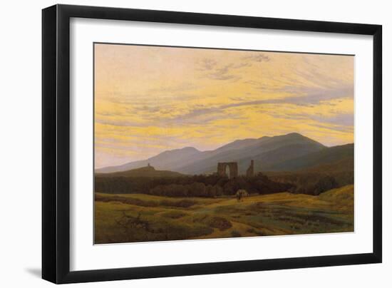 Die Ruine Eldena Im Riesengebirge, 1830/1834-Caspar David Friedrich-Framed Giclee Print