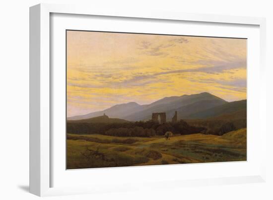 Die Ruine Eldena Im Riesengebirge, 1830/1834-Caspar David Friedrich-Framed Giclee Print