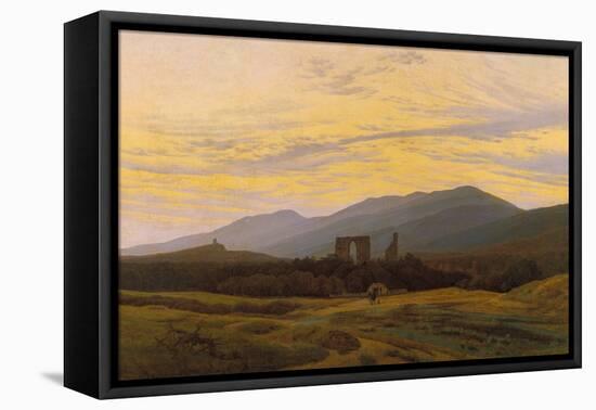 Die Ruine Eldena Im Riesengebirge, 1830/1834-Caspar David Friedrich-Framed Stretched Canvas