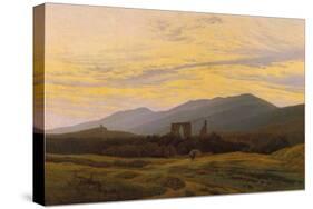 Die Ruine Eldena Im Riesengebirge, 1830/1834-Caspar David Friedrich-Stretched Canvas