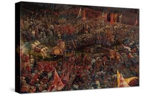 Die Schlacht Bei Issus 333 V.Chr. (Alexanderschlacht), 1529. Detail-Albrecht Altdorfer-Stretched Canvas