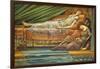 Die schlafende Prinzessin (The Sleeping Princess). Um 1886-88-Edward Burne-Jones-Framed Giclee Print