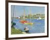 Die Seine bei Argenteuil. 1882-Gustave Caillebotte-Framed Giclee Print