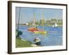 Die Seine bei Argenteuil. 1882-Gustave Caillebotte-Framed Giclee Print