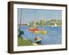 Die Seine bei Argenteuil. 1882-Gustave Caillebotte-Framed Giclee Print