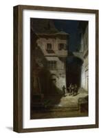 Die Serenade-Carl Spitzweg-Framed Giclee Print