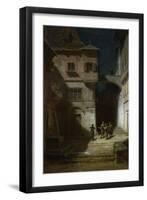 Die Serenade-Carl Spitzweg-Framed Giclee Print