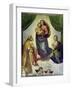 Die Sixtinische Madonna. 1512 - 1513-Raphael (Raffaello Sanzio)-Framed Giclee Print