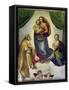 Die Sixtinische Madonna. 1512 - 1513-Raphael (Raffaello Sanzio)-Framed Stretched Canvas