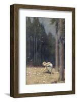 "Die Sternthaler," The Child Gathers up the Star Money-Paul Hey-Framed Photographic Print