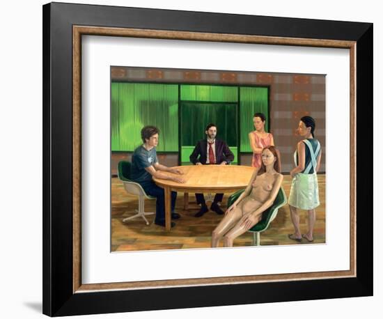 Die stunde der unnachahmlichen offenbarung, 2005-Aris Kalaizis-Framed Giclee Print