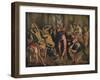 'Die Tempelreinigung', (Christ Cleansing the Temple), c1570, (1938)-El Greco-Framed Giclee Print