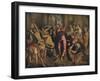 'Die Tempelreinigung', (Christ Cleansing the Temple), c1570, (1938)-El Greco-Framed Giclee Print