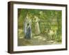 Die Töchter im Garten. 1906-Fritz von Uhde-Framed Giclee Print