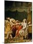 Die Trauer Der Andromache, 1783-Jacques-Louis David-Mounted Giclee Print