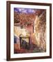 Die Treppe-Claude Monet-Framed Art Print