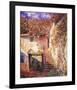 Die Treppe-Claude Monet-Framed Art Print