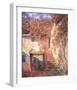 Die Treppe-Claude Monet-Framed Art Print