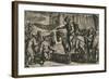 Die vanit Oudt legher door hongher ende noodt gheuen hen op, ende bidden lyfs ghenade..., 1612-Antonio Tempesta-Framed Giclee Print