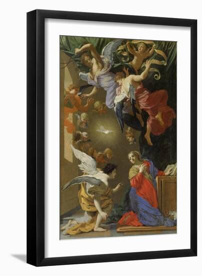 Die Verkündigung Mariae. 1650 - 1660-Simon Vouet-Framed Giclee Print