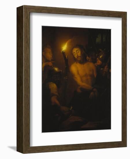 Die Verspottung Christi-Godfried Schalcken-Framed Giclee Print