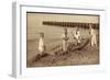 Die Vier Kronprinzen Am Strand,Sandburgenbau,Preußen-null-Framed Giclee Print