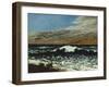 Die Woge (La vague). 1870-Gustave Courbet-Framed Giclee Print