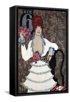 Die6 Germany 1914 Whitedress-null-Framed Stretched Canvas