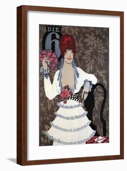 Die6 Germany 1914 Whitedress-null-Framed Giclee Print