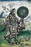 Aztec Prince with a Feather Fan from the History of the Indies, 1579-Diego Duran-Giclee Print