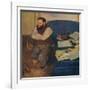 'Diego Martelli', 1879-Edgar Degas-Framed Giclee Print