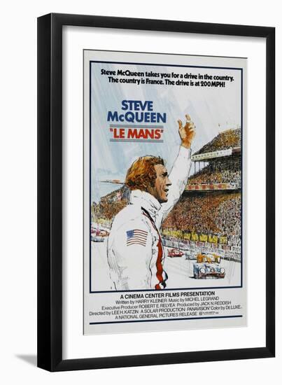 Diego Peretti, Le Mans, 1971-null-Framed Premium Giclee Print