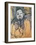Diego Rivera 1916-Amedeo Modigliani-Framed Giclee Print