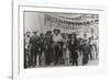 Diego Rivera and Frida Kahlo in the May Day Parade, Mexico City, 1st May 1929-Tina Modotti-Framed Photographic Print