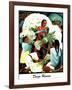 Diego Rivera (Vendedores de Flores) Plastic Sign-Diego Rivera-Framed Art Print