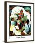 Diego Rivera (Vendedores de Flores) Plastic Sign-Diego Rivera-Framed Art Print