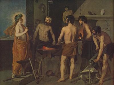 'La Fragua De Vulcano', (Apollo in the Forge of Vulcan), 1629, ( c1934)