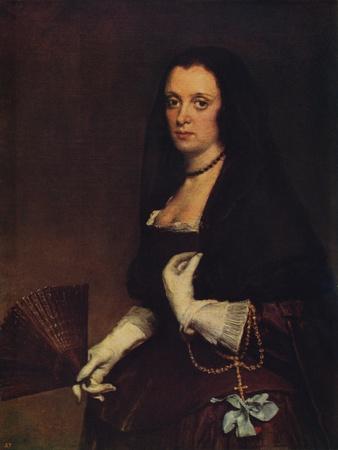 'Lady with a Fan', c1638-1639, (c1915)