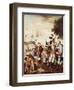 Diego Velazquez De Cuellar Entrusts Command of the Expedition to Hernan Cortes-null-Framed Giclee Print