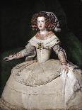 Equestrian Portrait of Queen Isabella of Bourbon, Wife of Philip IV-Diego Velazquez-Giclee Print