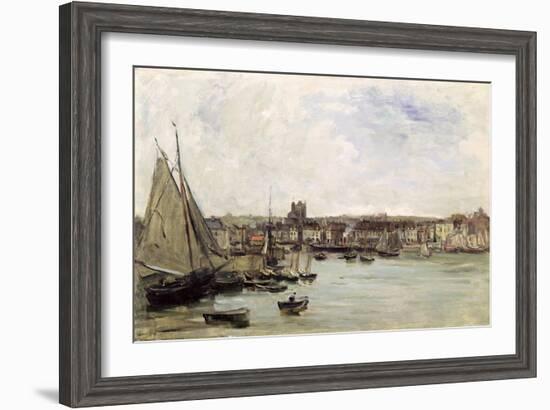 Dieppe, 1875-Charles-Francois Daubigny-Framed Giclee Print