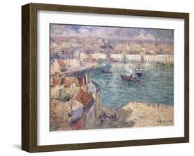 Dieppe, 1929-Gustave Loiseau-Framed Giclee Print