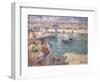 Dieppe, 1929-Gustave Loiseau-Framed Giclee Print