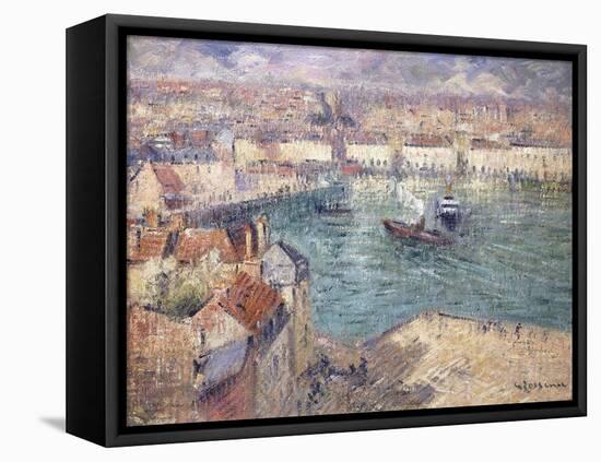 Dieppe, 1929-Gustave Loiseau-Framed Stretched Canvas